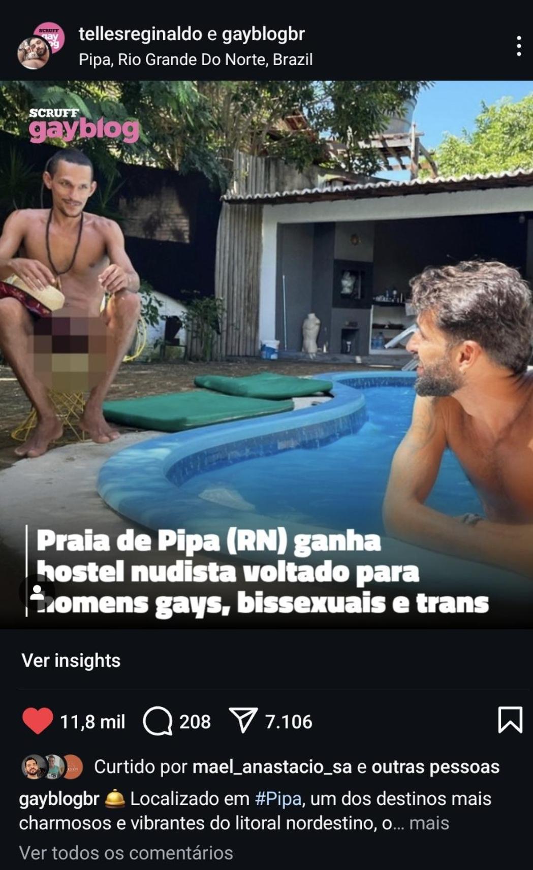 Pelados Beach Hostel Praia de Pipa Luaran gambar